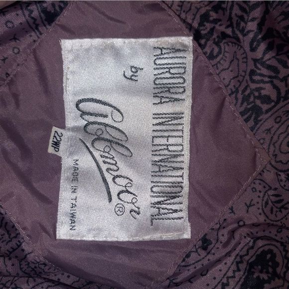 VINTAGE AURORA INTERNATIONAL PUFFER COAT/JACKET - Picture 6 of 6